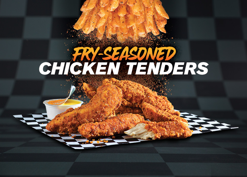 Fry Seasoned Chicken Tenders